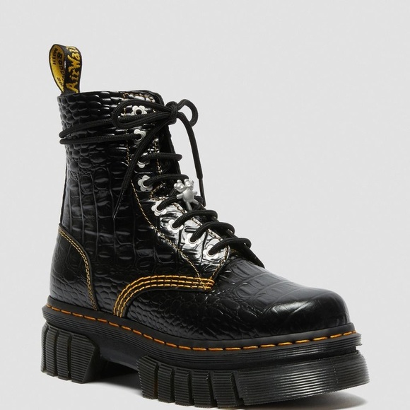 Dr. Martens Shoes - NWOT Dr Martens Audrick Heaven by Marc Jacobs Croc Boots, Size 7